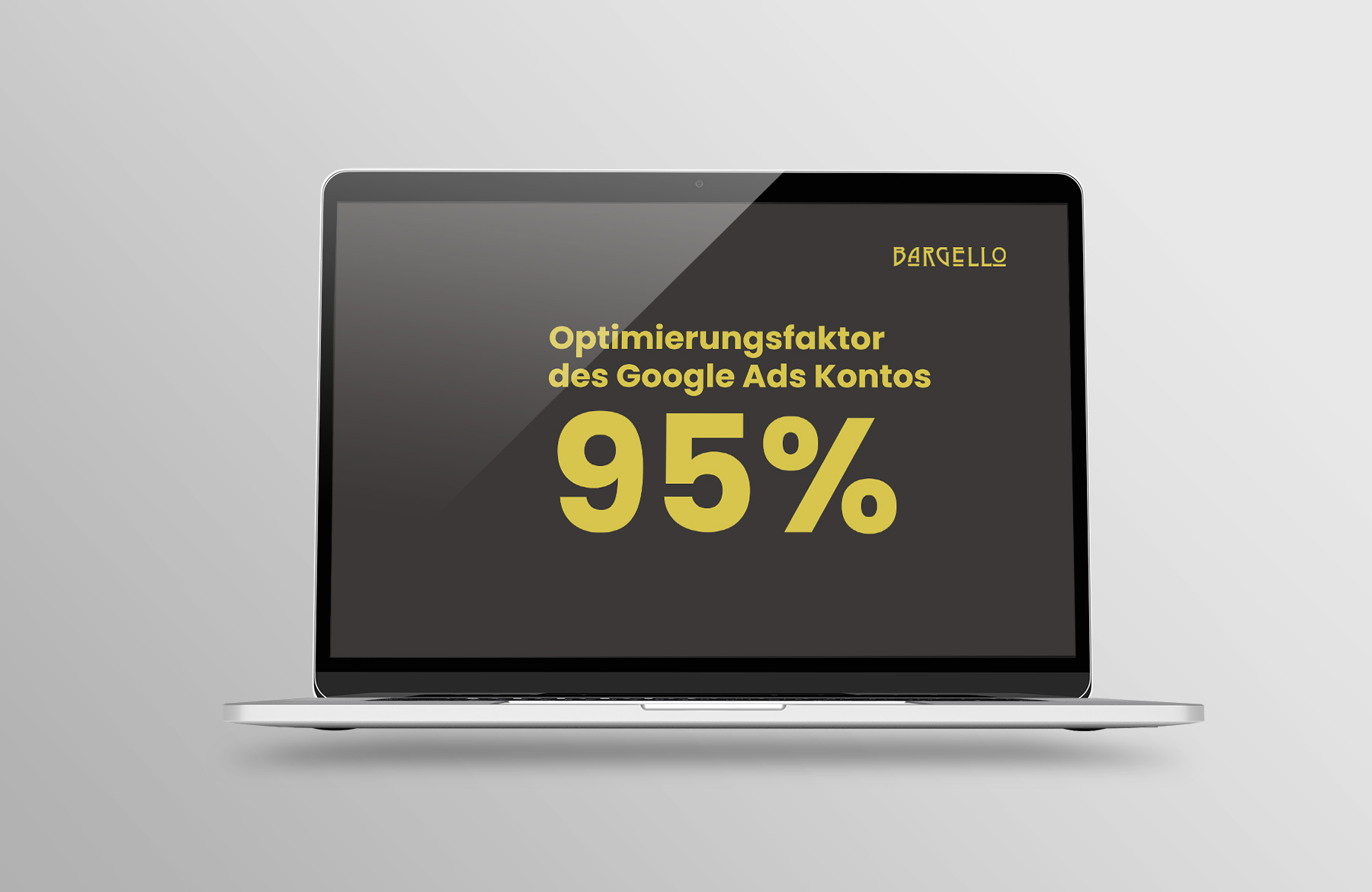 95% Optimierungsfaktor des Google Ads Kontos