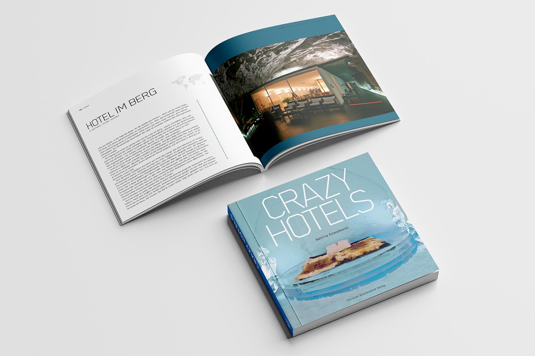 Innenseite und Buchcover