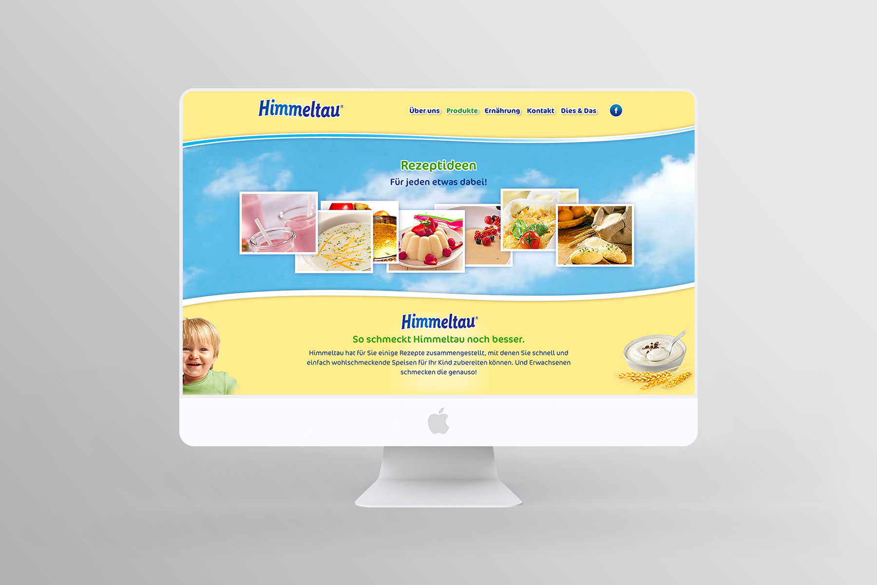 Desktop Ansicht Innenseite Rezeptideen himmeltau.at