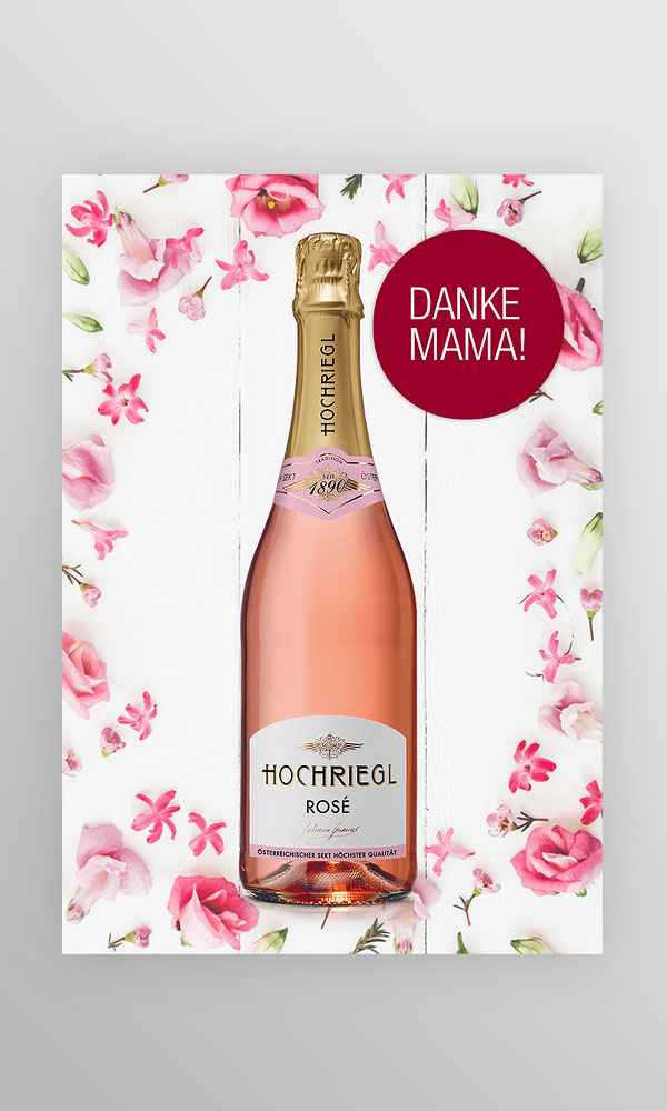 Beispiel Post Produkt Rose: Danke Mama!