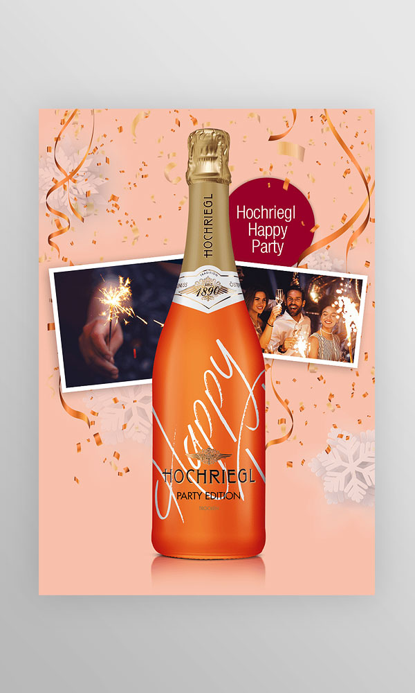 Beispiel Post Produkt Party Edition: Hochriegl Happy Party