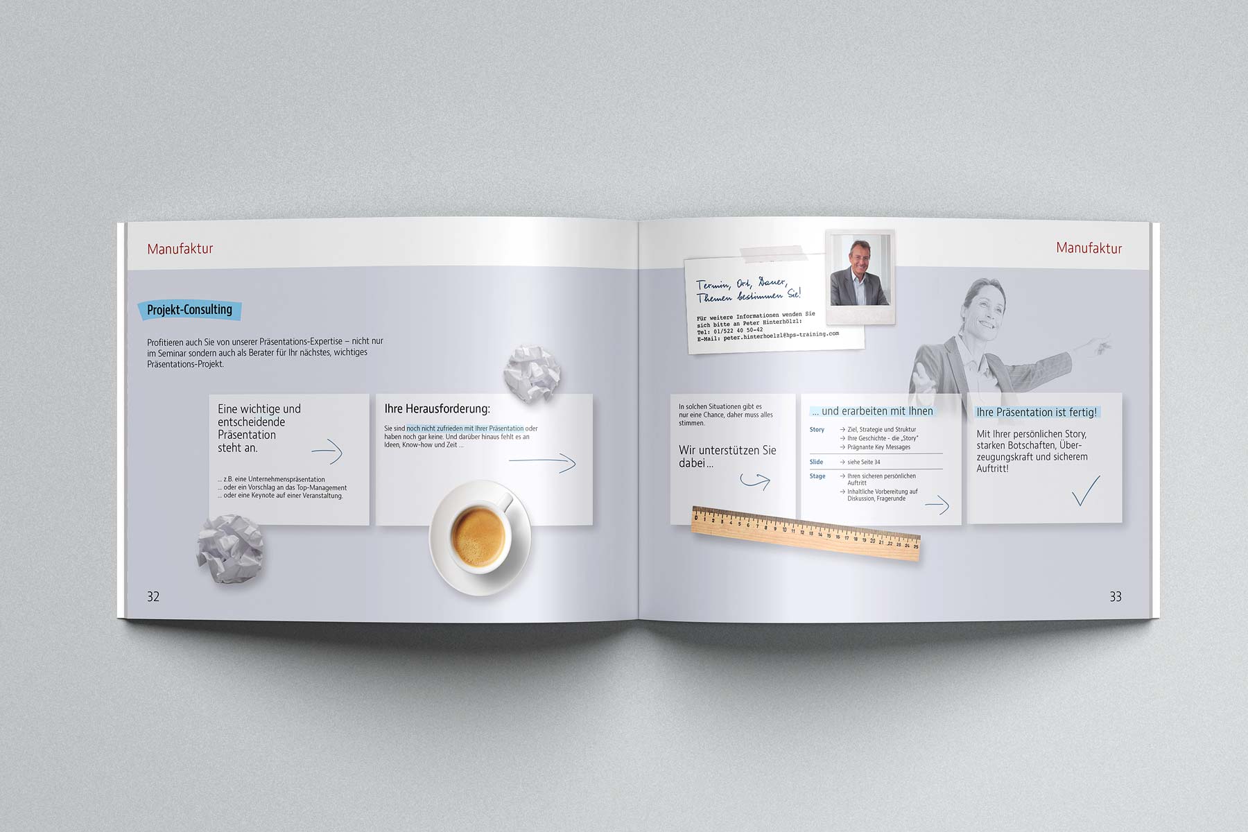 Innenseite Manufaktur Programmheft HPS 2014