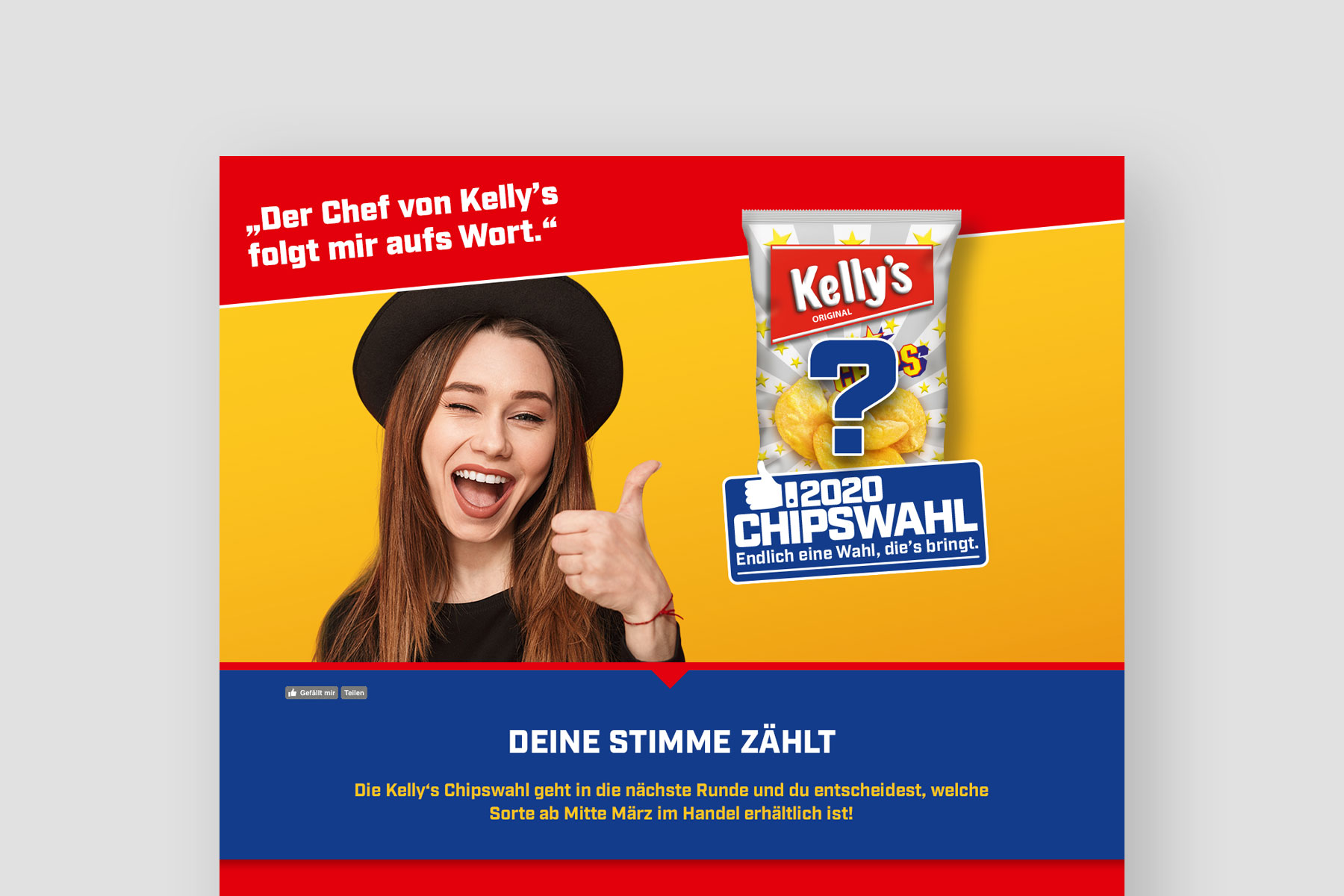 Screenshot  Kelly's Chipswahl 2020 Teil 1