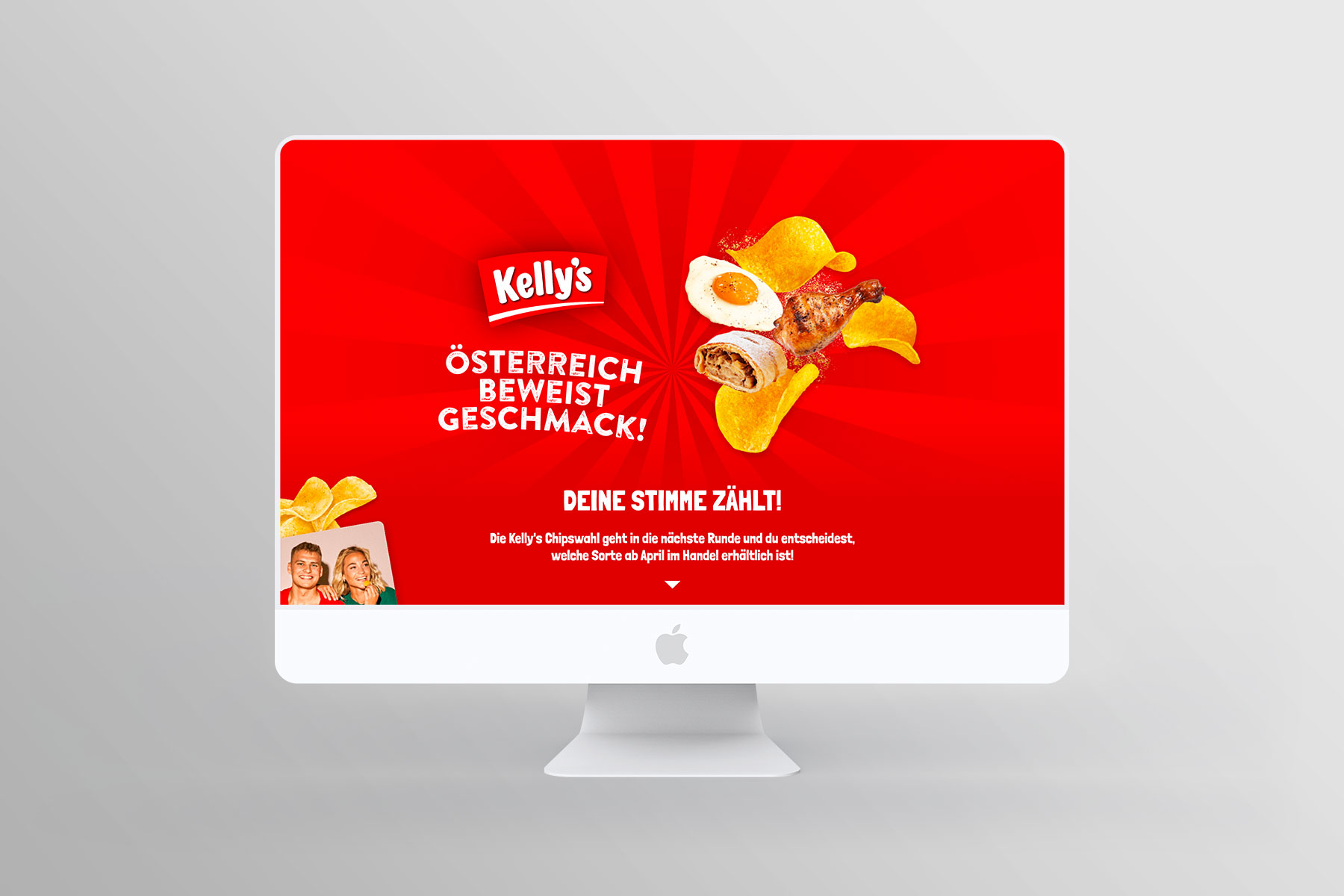 Desktop Ansicht Kelly's Chipswahl 2023