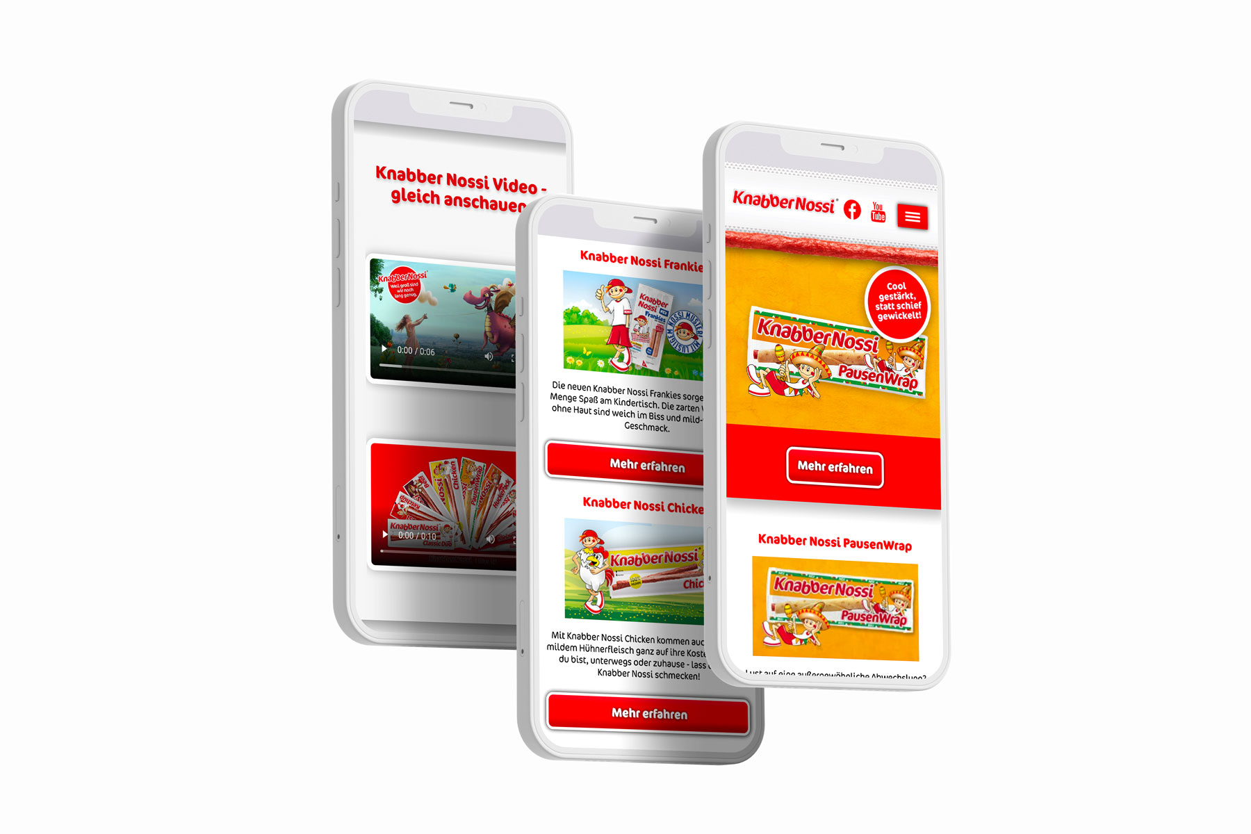 Montage Smartphone Ansicht knabbernossi.at bis 2022