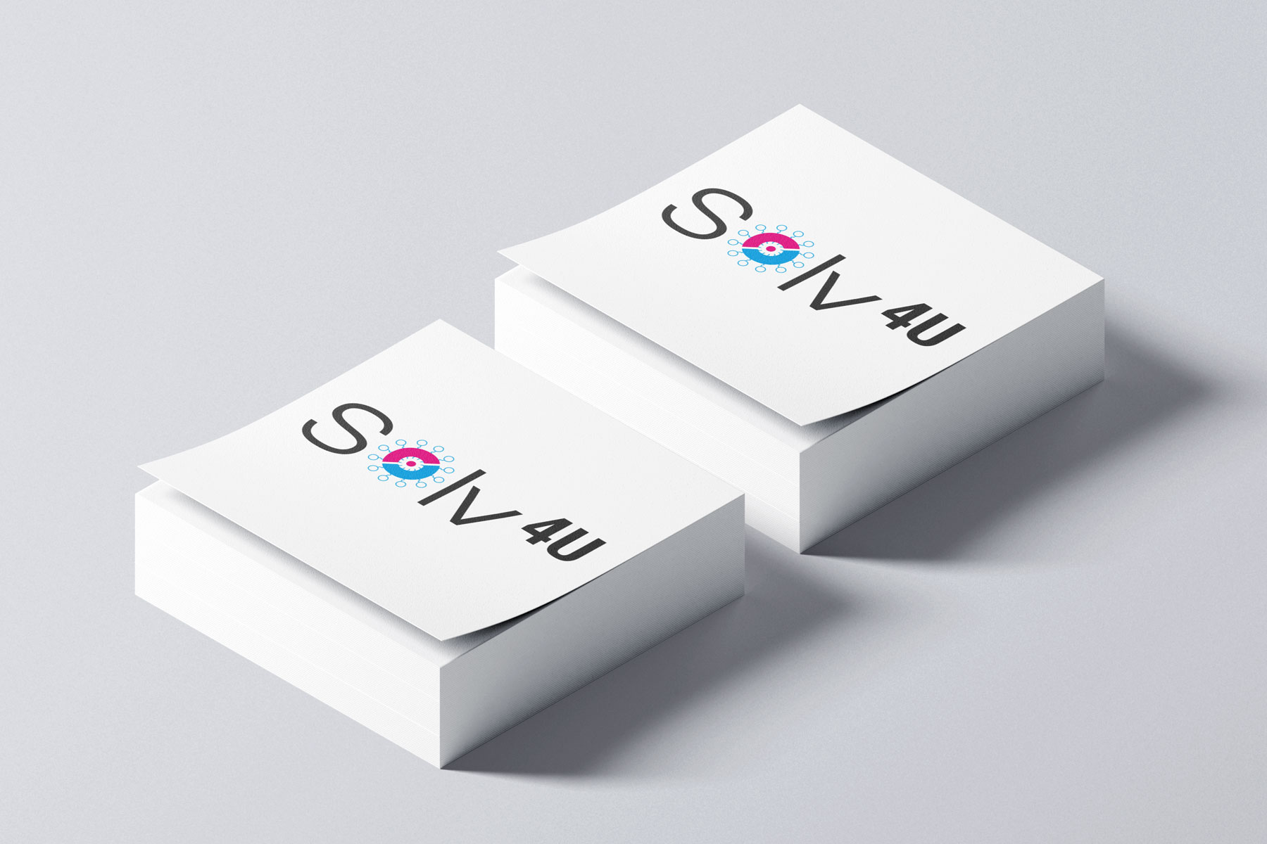Sol4u Logo auf einem Block