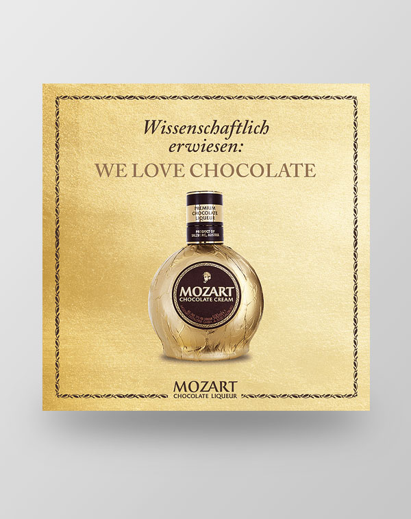 Beispiel Postingbild: We love chocolate