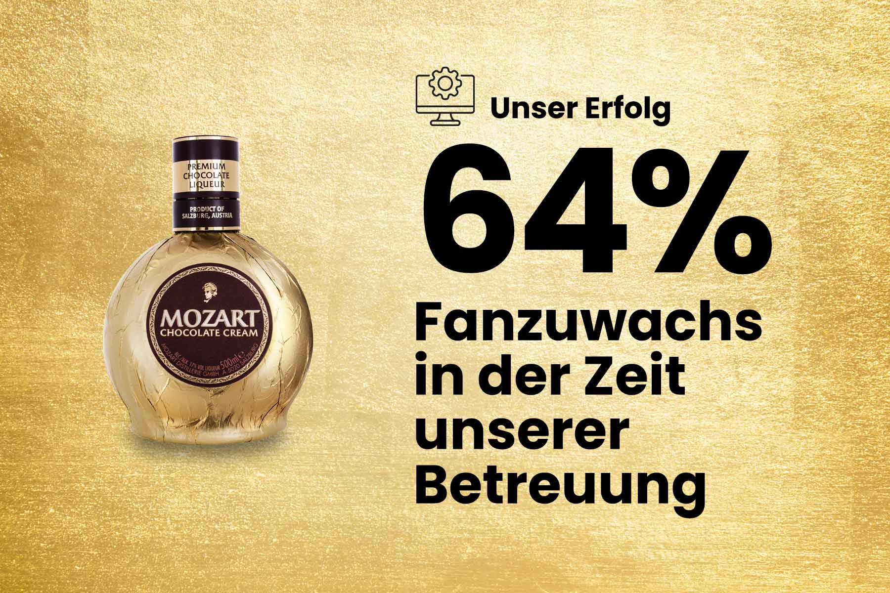 Unser Erfolg: 64% Fanzuwachs in der Zeit unserer Betreuung