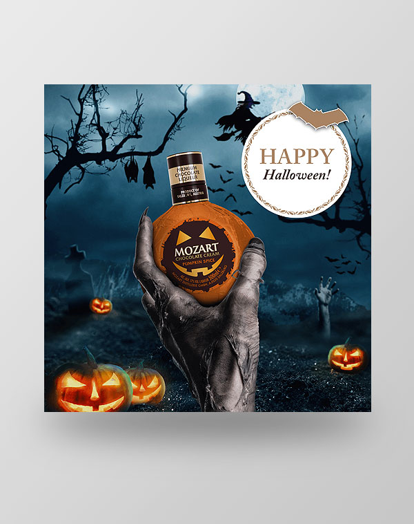 Beispiel Postingbild: Happy Halloween