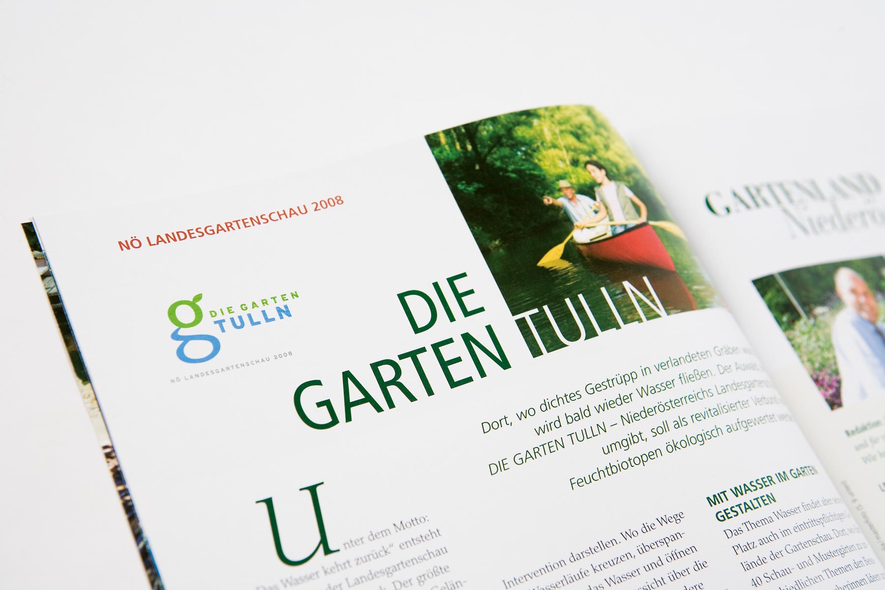Beispiel Innenseite die Garten Tulln Magazin Natur im Garten 2007