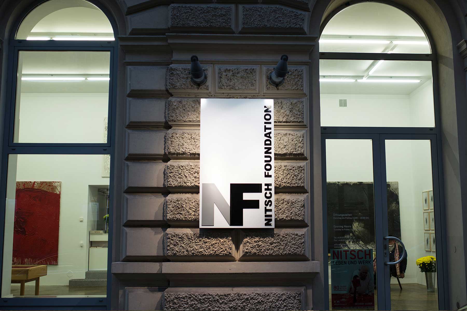 Foto Eingang Nitsch Foundation