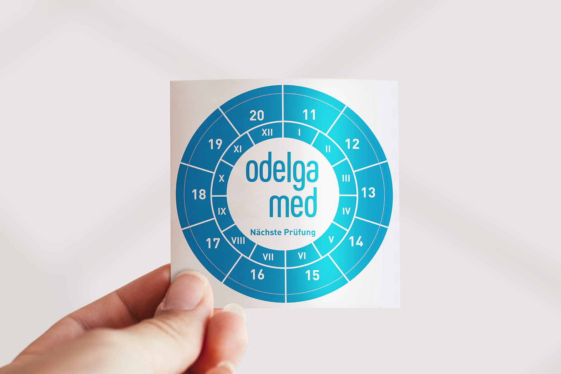 Prüfplakette odelga-med