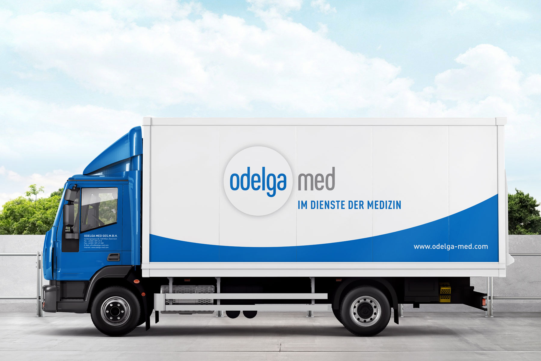LKW-Beschriftung odelga-med