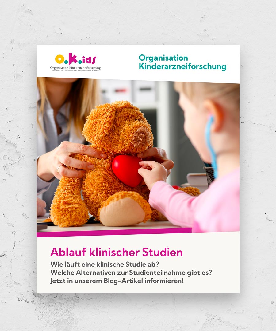 Beispiel Posting: Ablauf klinische Studien