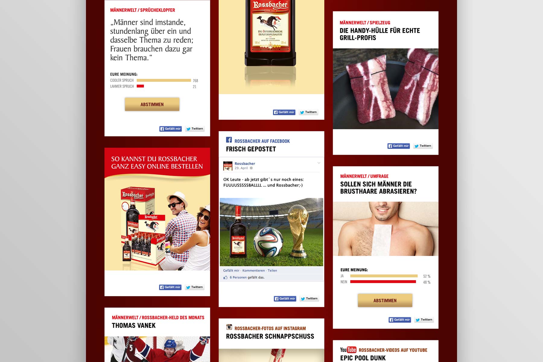 Screenshot Startseite Rossbacher 2014 Teil 2