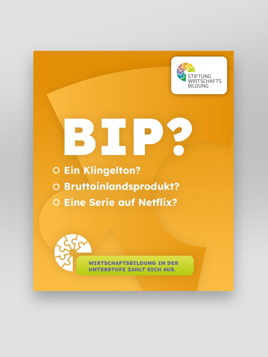 Beispiel Posting: BIP? Ein Klingenton? Bruttoinlandsprodukt? Eine Serie auf Netflix?