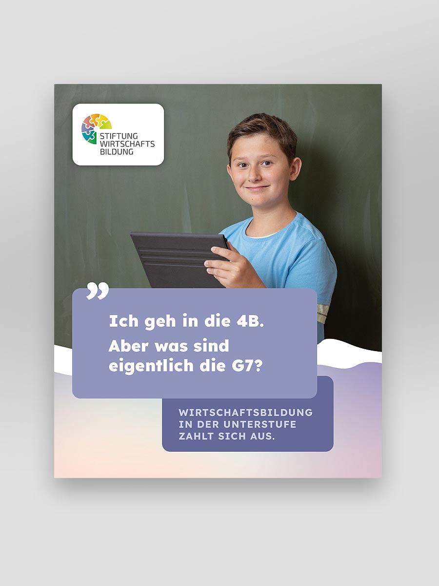 Beispiel Posting: Ich geh in die 4B. Aber was sind eigentlich die G7?