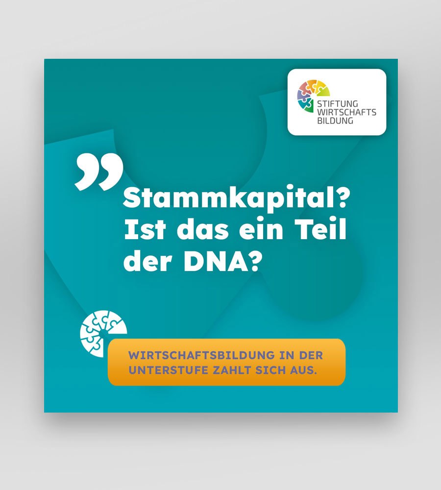 Beispiel Posting: Stammkapital? Ist das ein Teil der DNA?