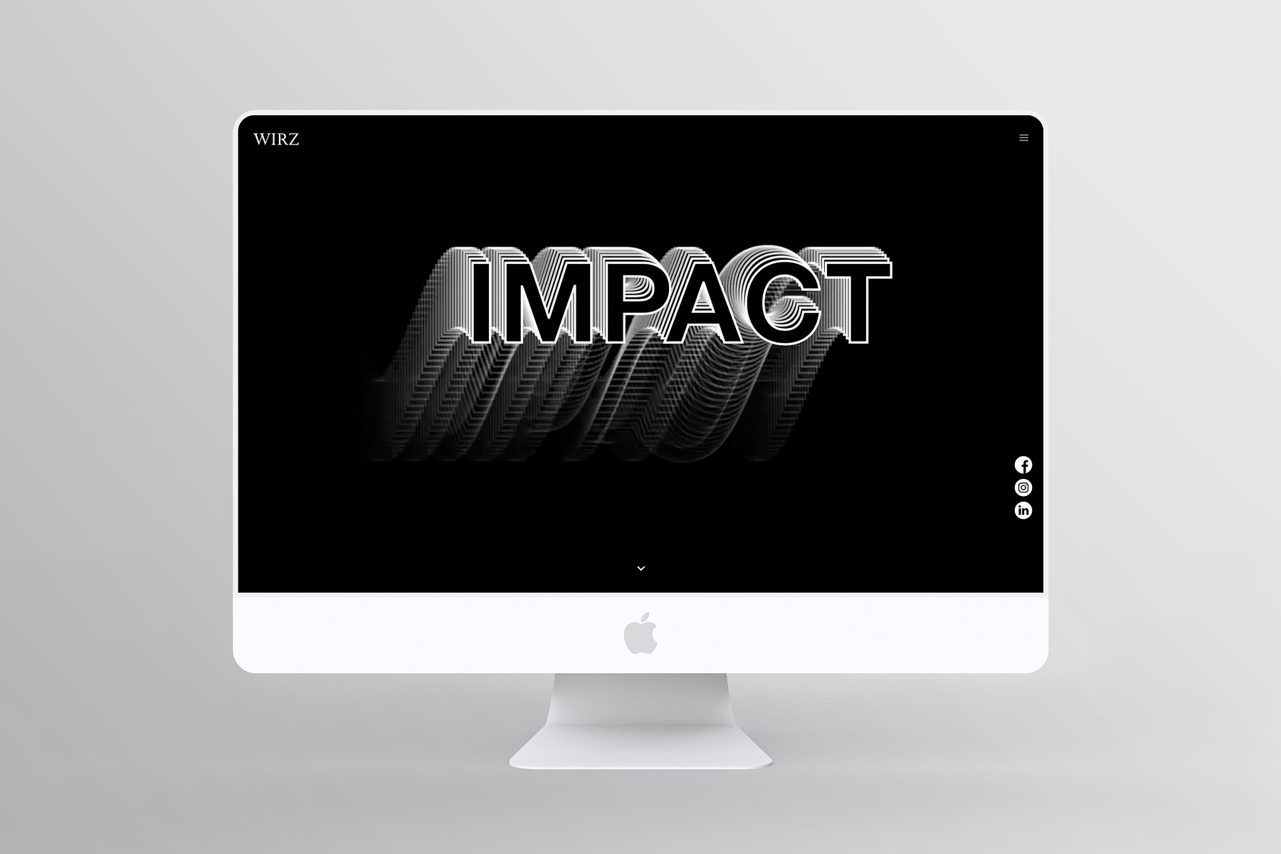 Desktop Ansicht Startseite wirz-werbeagentur.at 2022