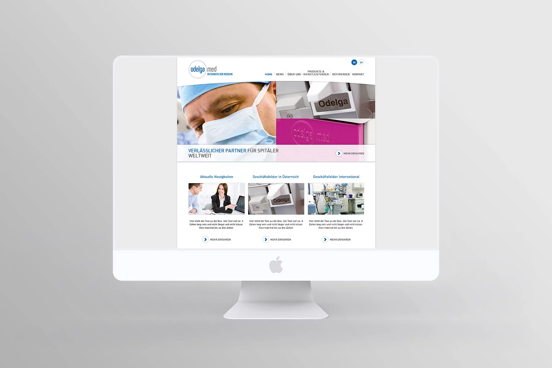 Desktop Ansicht odelga-med (bis 2019)