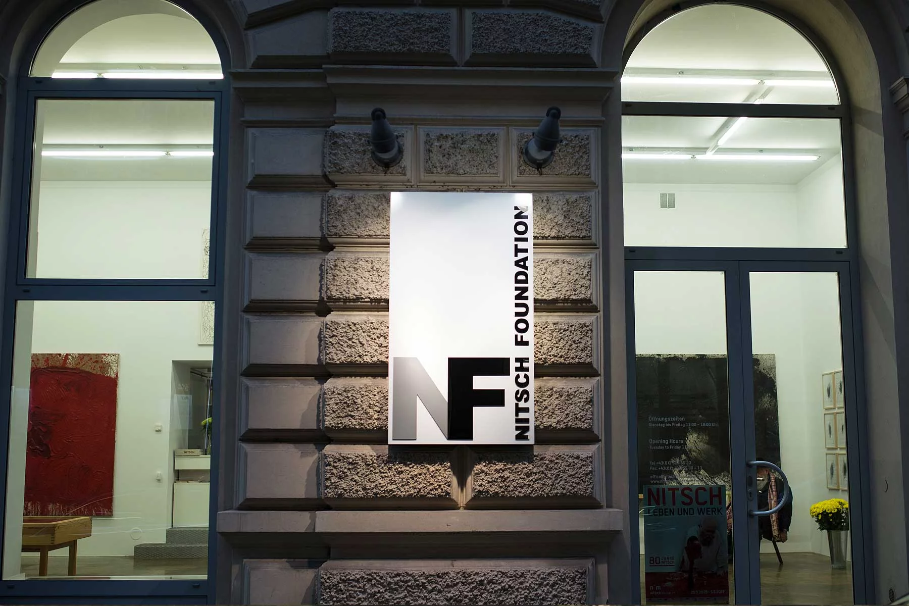Foto Eingang Nitsch Foundation