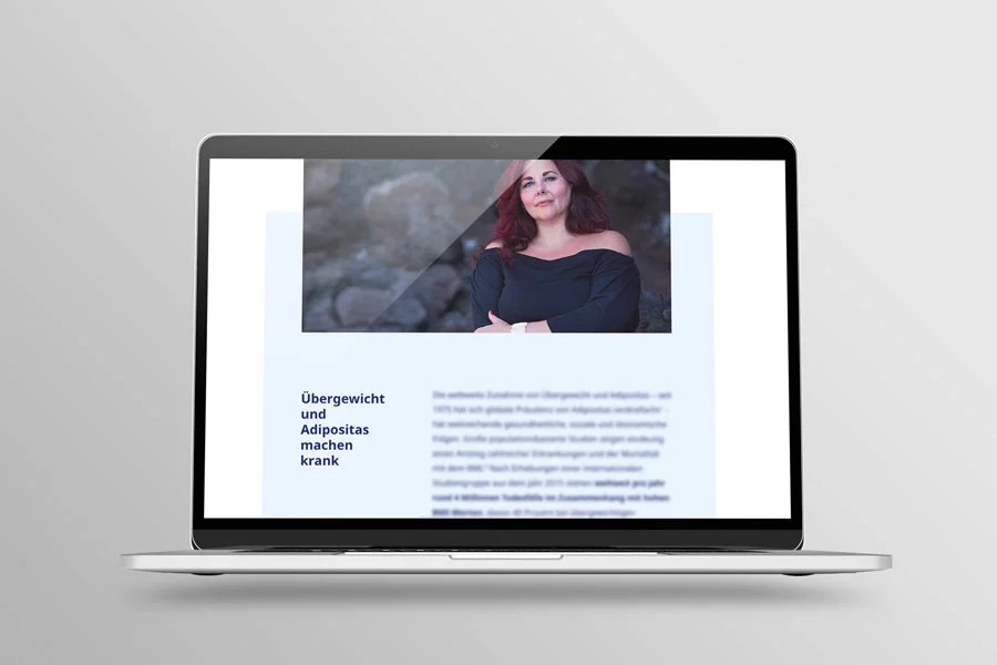 Detailinfos Adipositas Screendesign Novo Nordisk