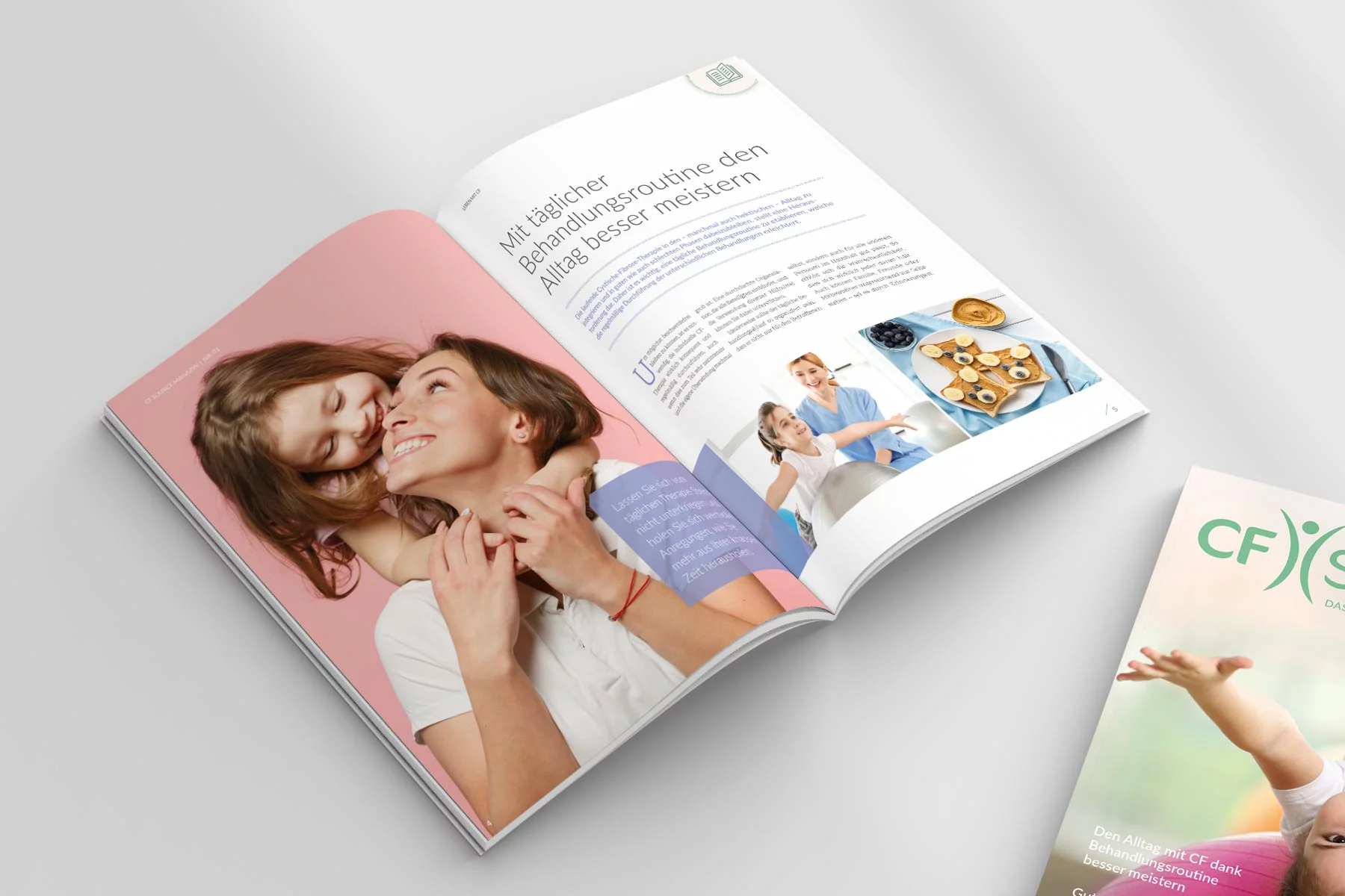 Beispiel Innenseite Artikel mit großem Bild links