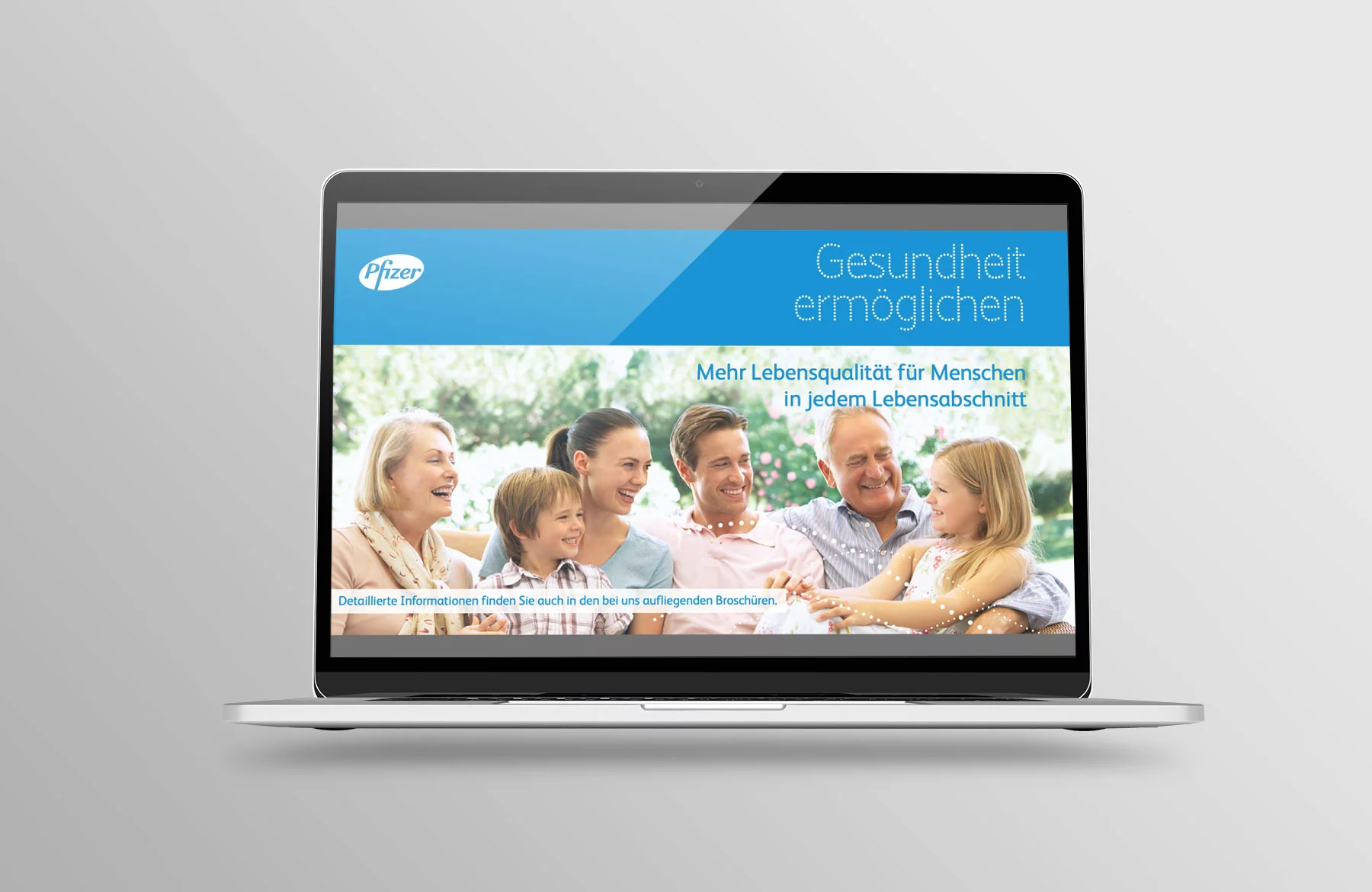 Unternehmenspräsentation Pfizer Austria Folie 1