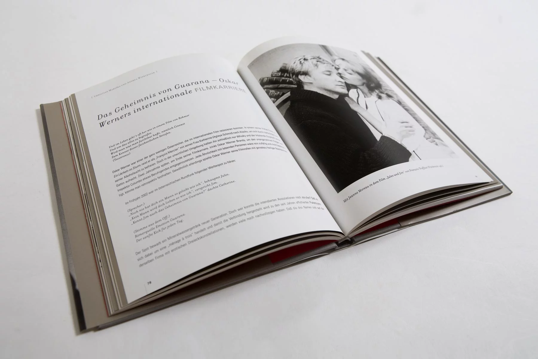 Innenseite des Buchs