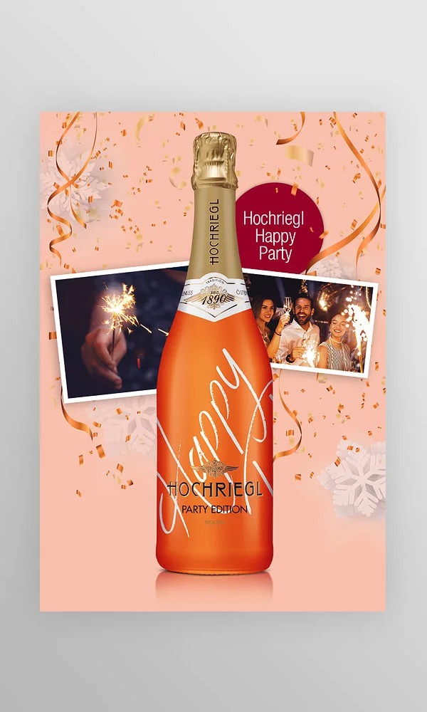 Beispiel Post Produkt Party Edition: Hochriegl Happy Party