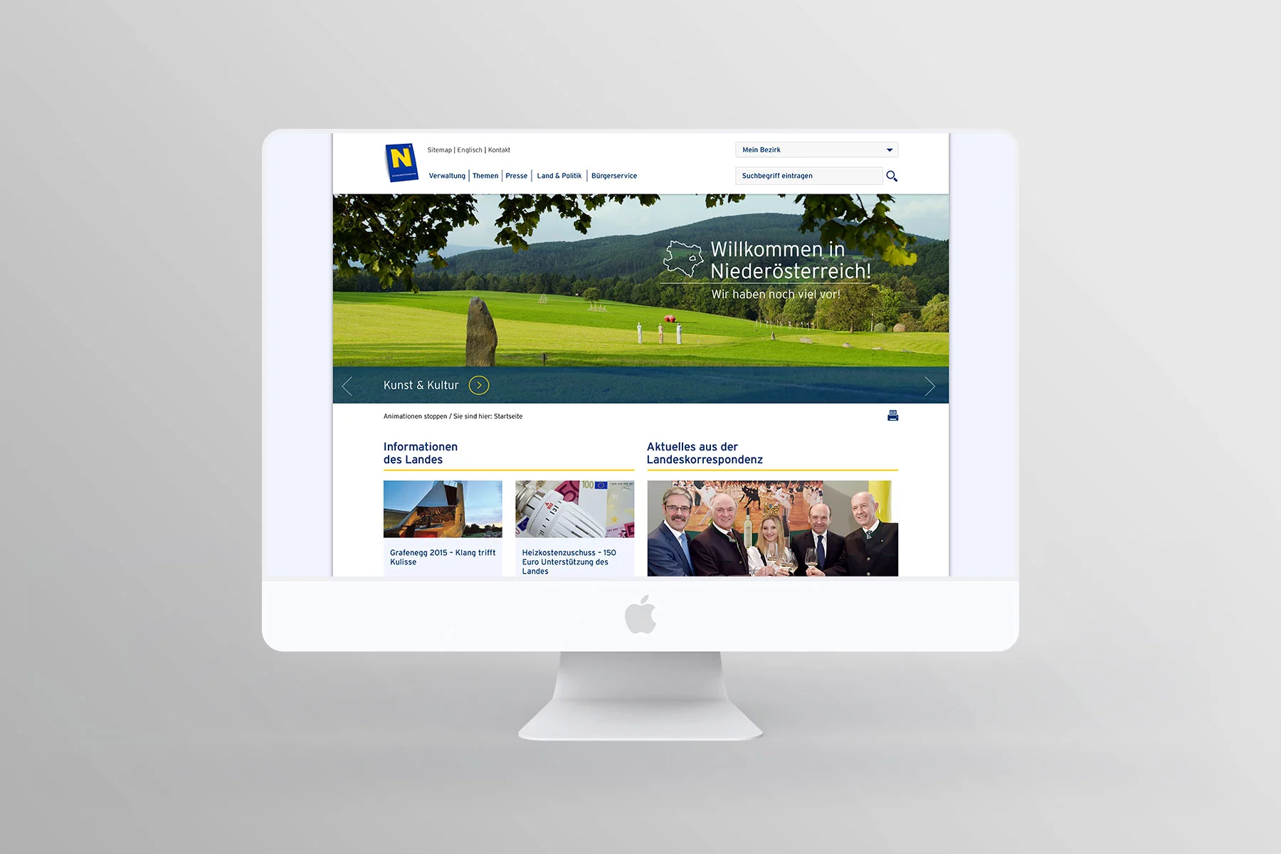 Montage Startseite Redesign 2017 noe.gv.at