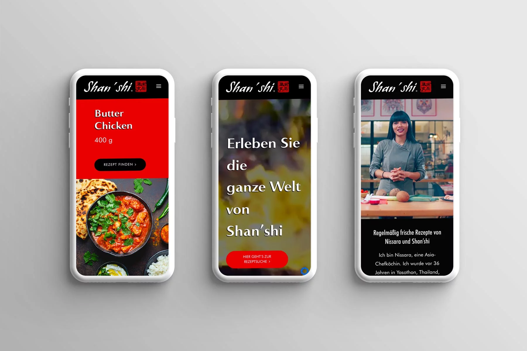 Ansicht Smartphone Startseite