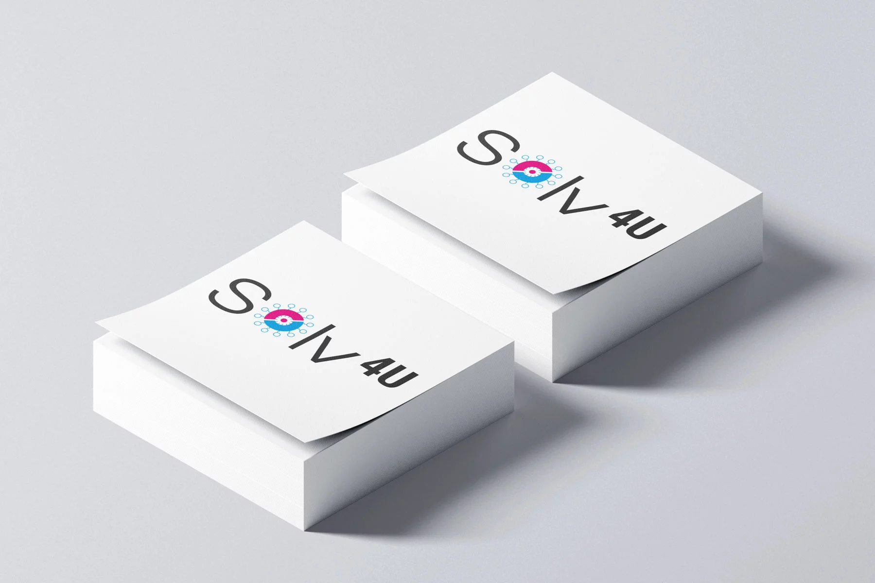 Sol4u Logo auf einem Block