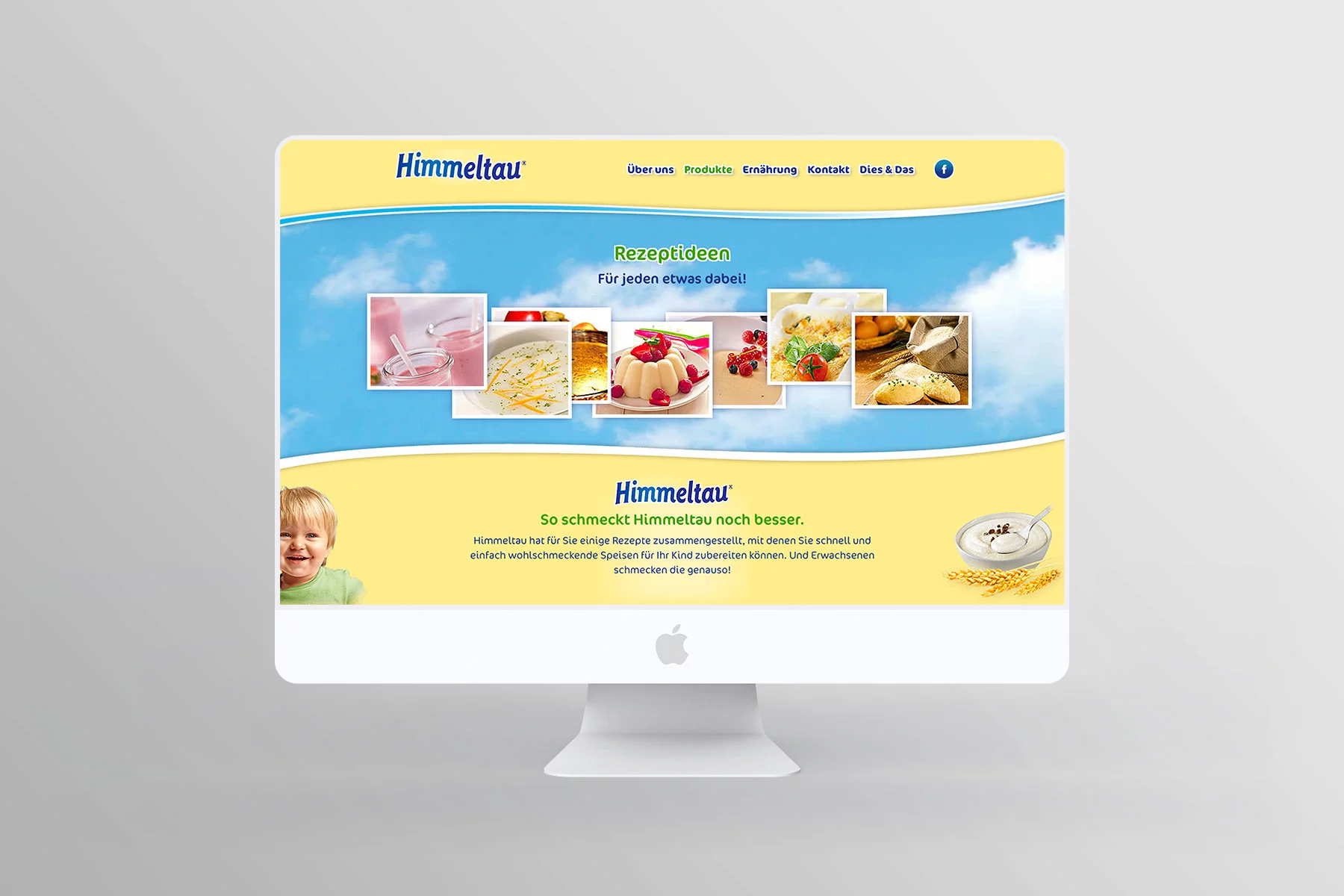 Desktop Ansicht Innenseite Rezeptideen himmeltau.at