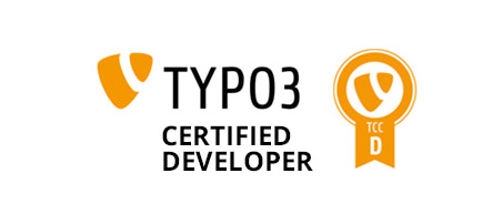 TYPO3 CMS Certified Developer Logo